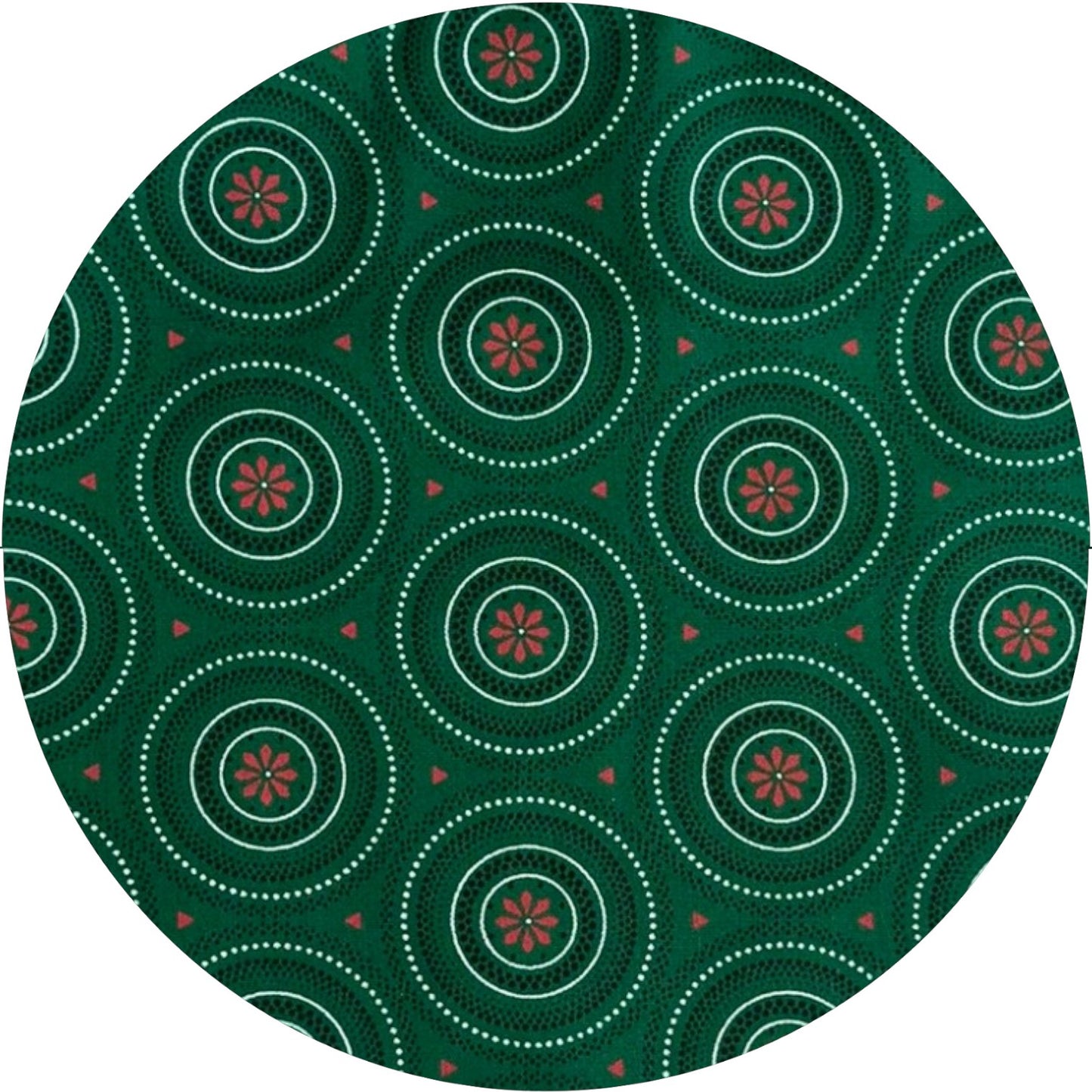 Baby bottle green shweshwe A-line dress
